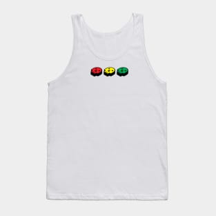 Reggae skull Tank Top